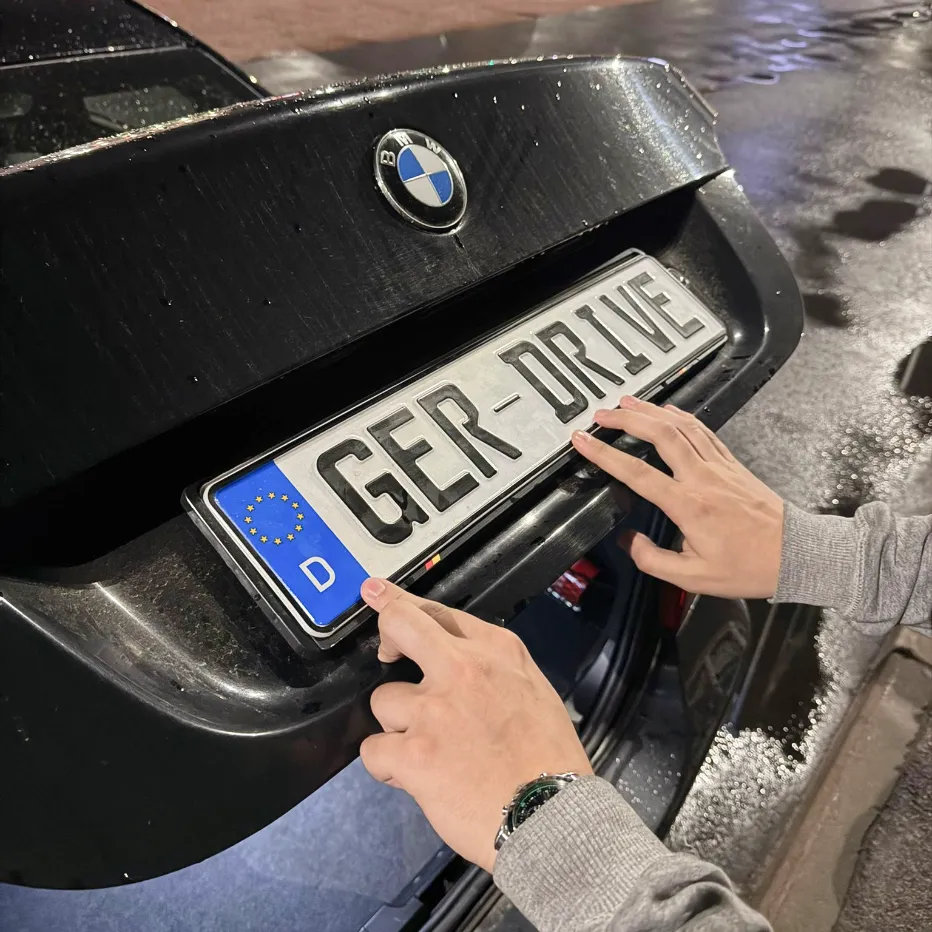 Номерной знак Germany Drive